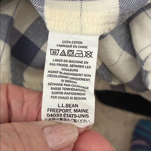 BLOW OUT SALE!LL Bean men’s exclusive Men’s scotch plaid long sleeve shirt.NWOT. - Picture 5 of 5